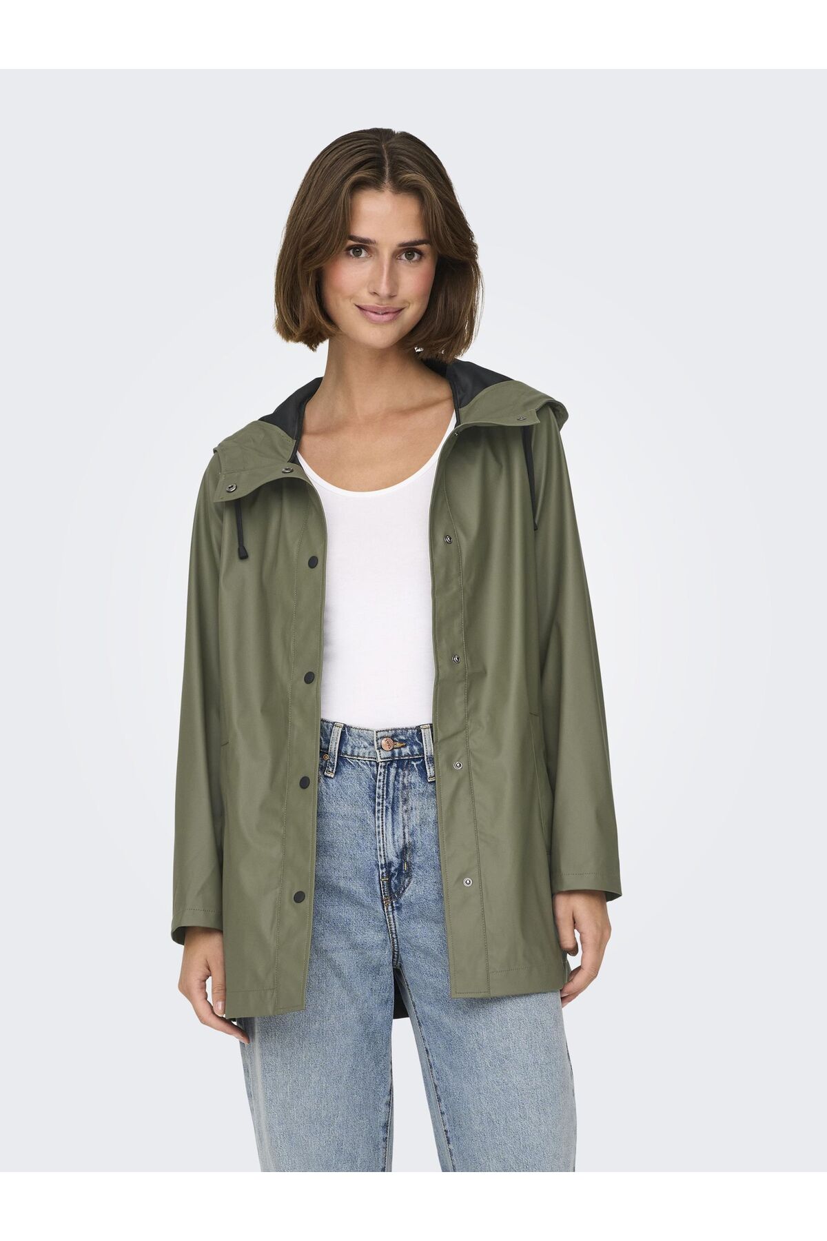 ONLY Regenmantel Onlnewellen Regenmantel für Damen - L