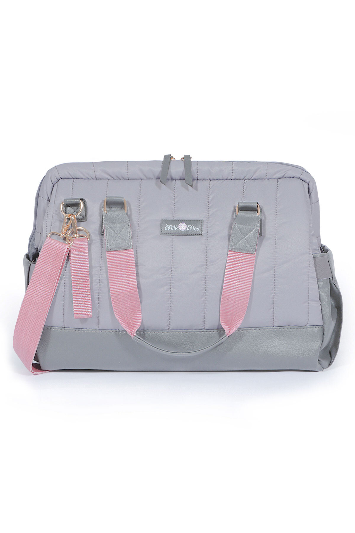 Milk & Moo Milk&moo Wickeltasche Auslaufsicher Baby Reisetasche Antrasit - Standard