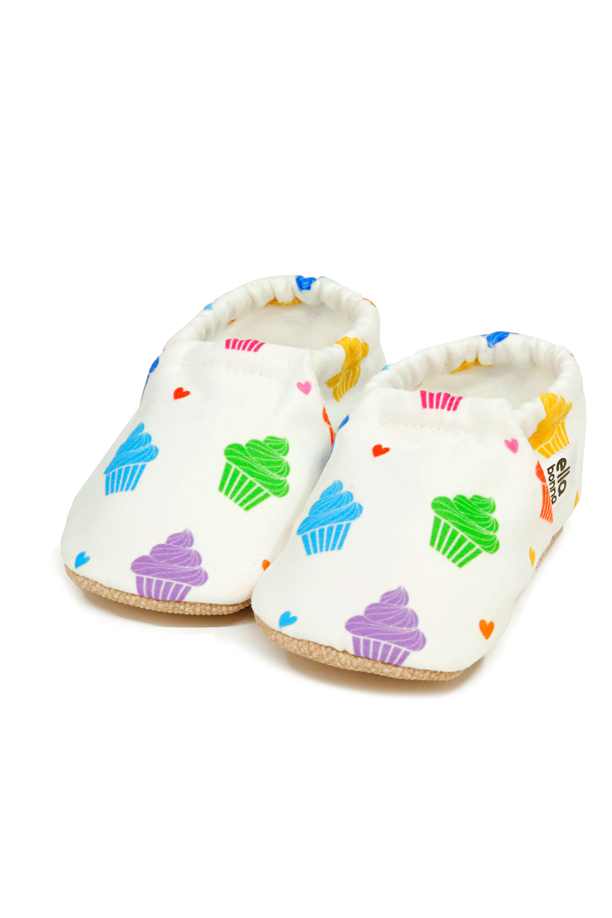 Ella Bonna Baby-hausschuhe – Rutschfeste Sohle, Cupcake-hausschuhe, Hausschuhe Und Kindergartenschuhe - 18 - 19