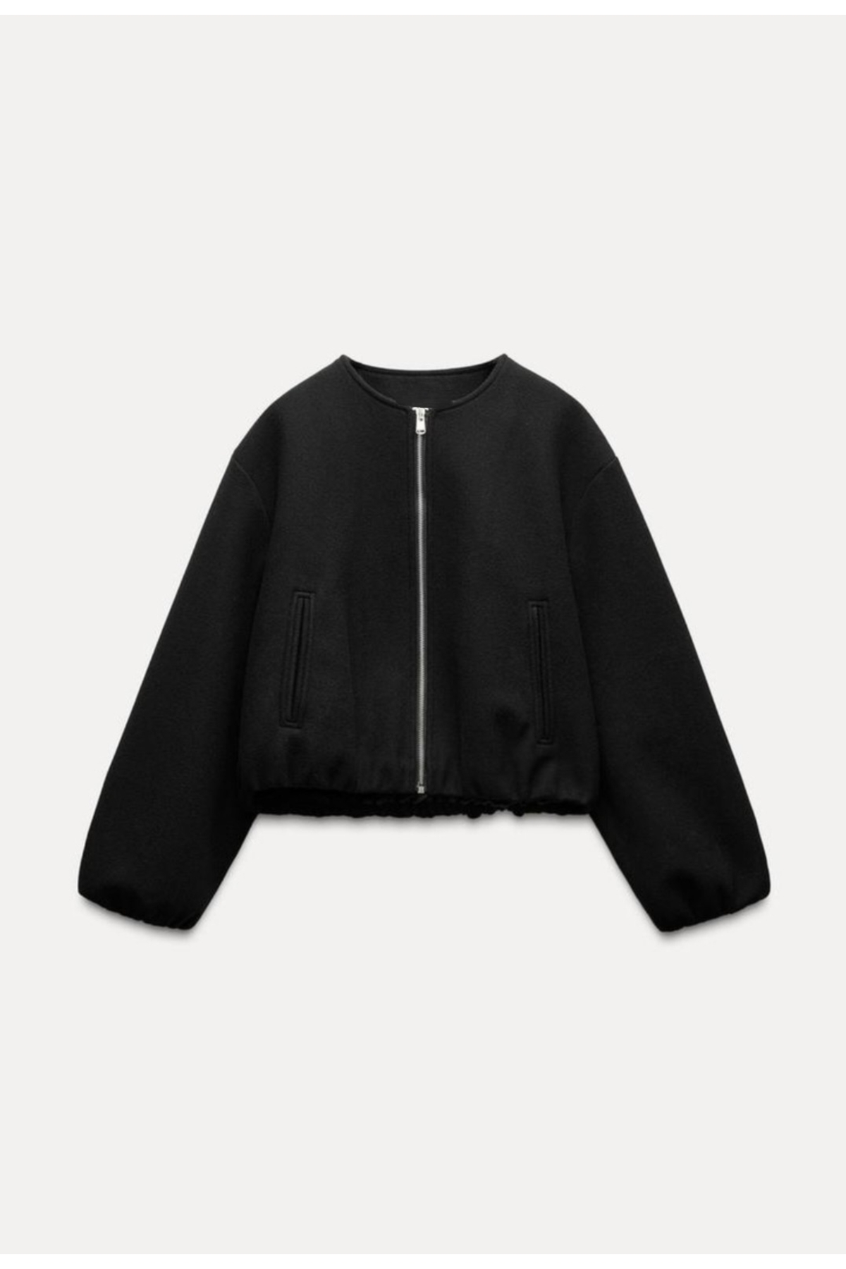 IŞILDA FASHION Bekleidung Kaschmir-bomberjacke für Damen - S