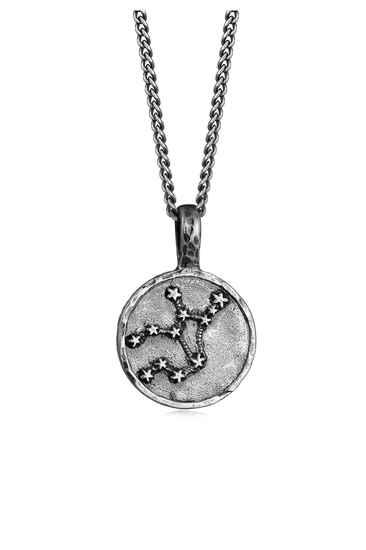 HAZE & GLORY Halskette Hg Halskette Mit Anhänger Aus 925 Sterling Silber, Schmuck , Si für Herren - 60 cm