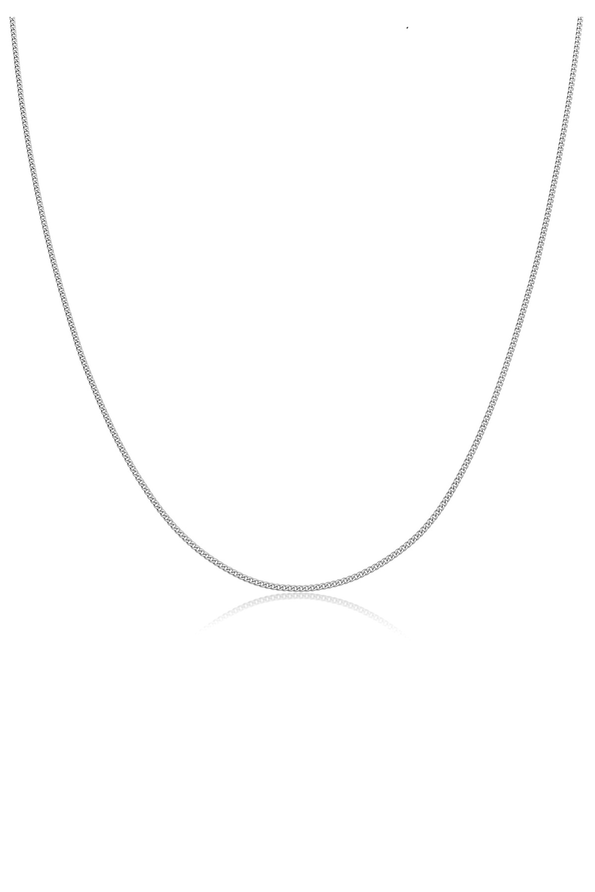 HAZE & GLORY Halskette Hg Halskette Unisex Aus 925er Sterlingsilber, Schmuck Unisex, Oxidiertes Silber - 68 cm