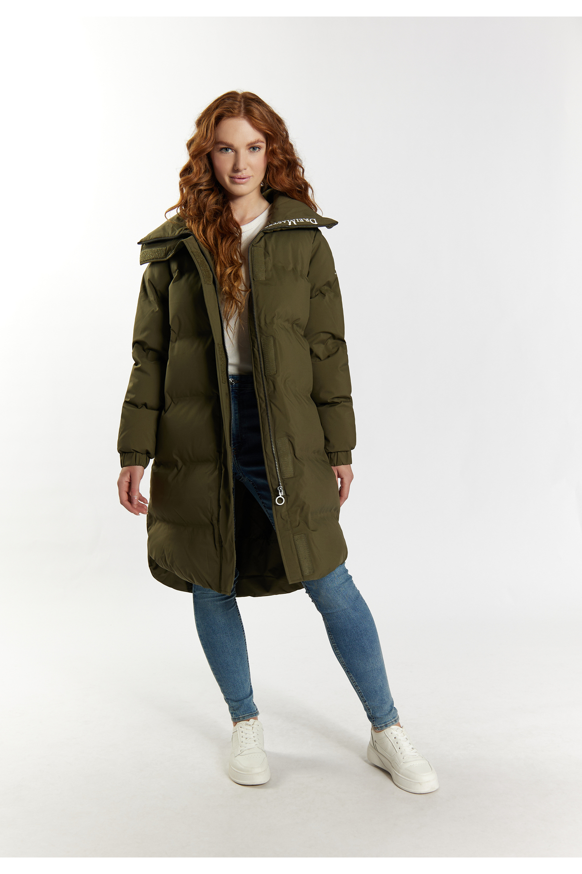 Dreimaster Wintermantel Mit Wattierung für Damen - L