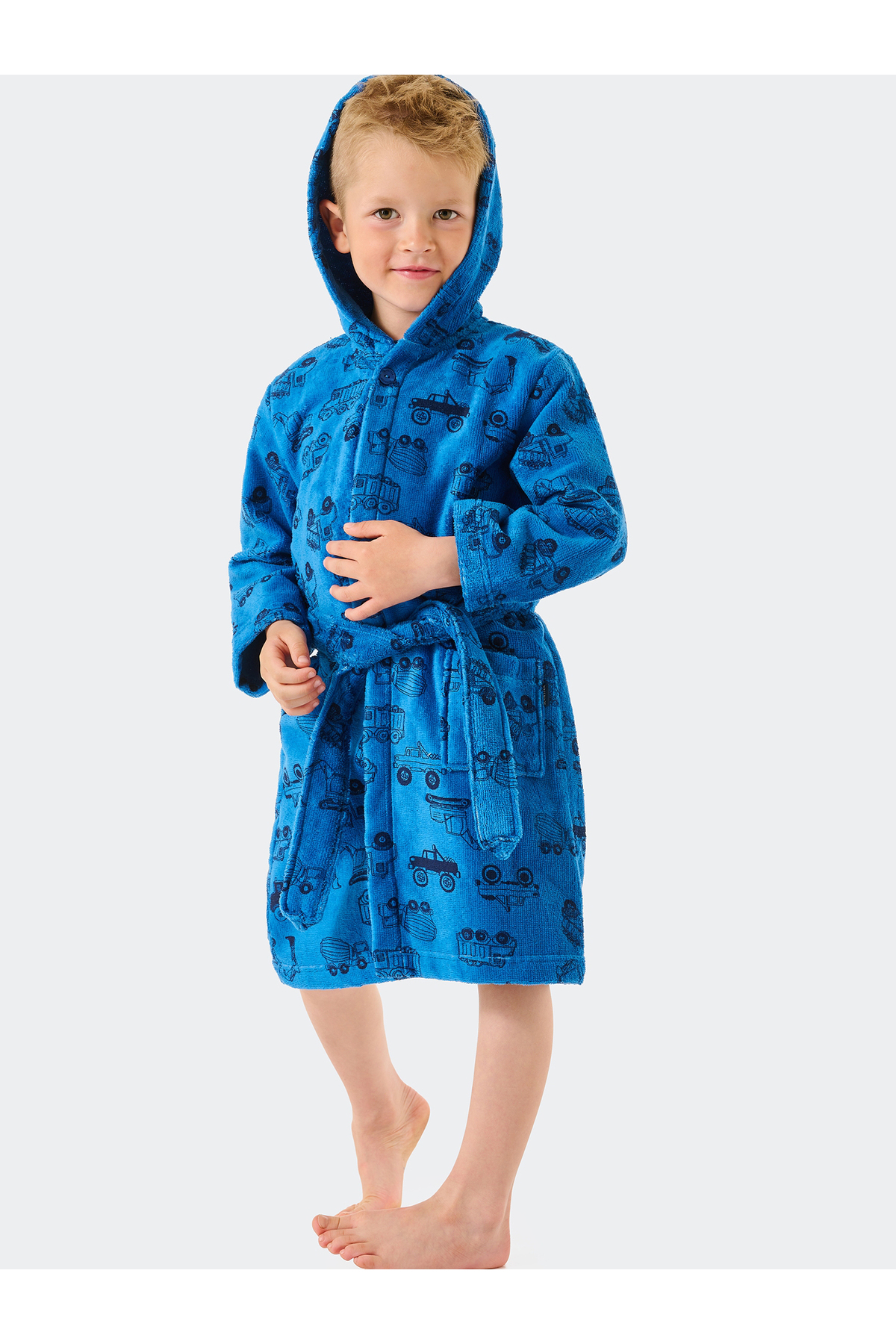 Schiesser Bademantel Autotraum Bade-mantel Sauna Morgen-mantel Lounge für Herren - 116