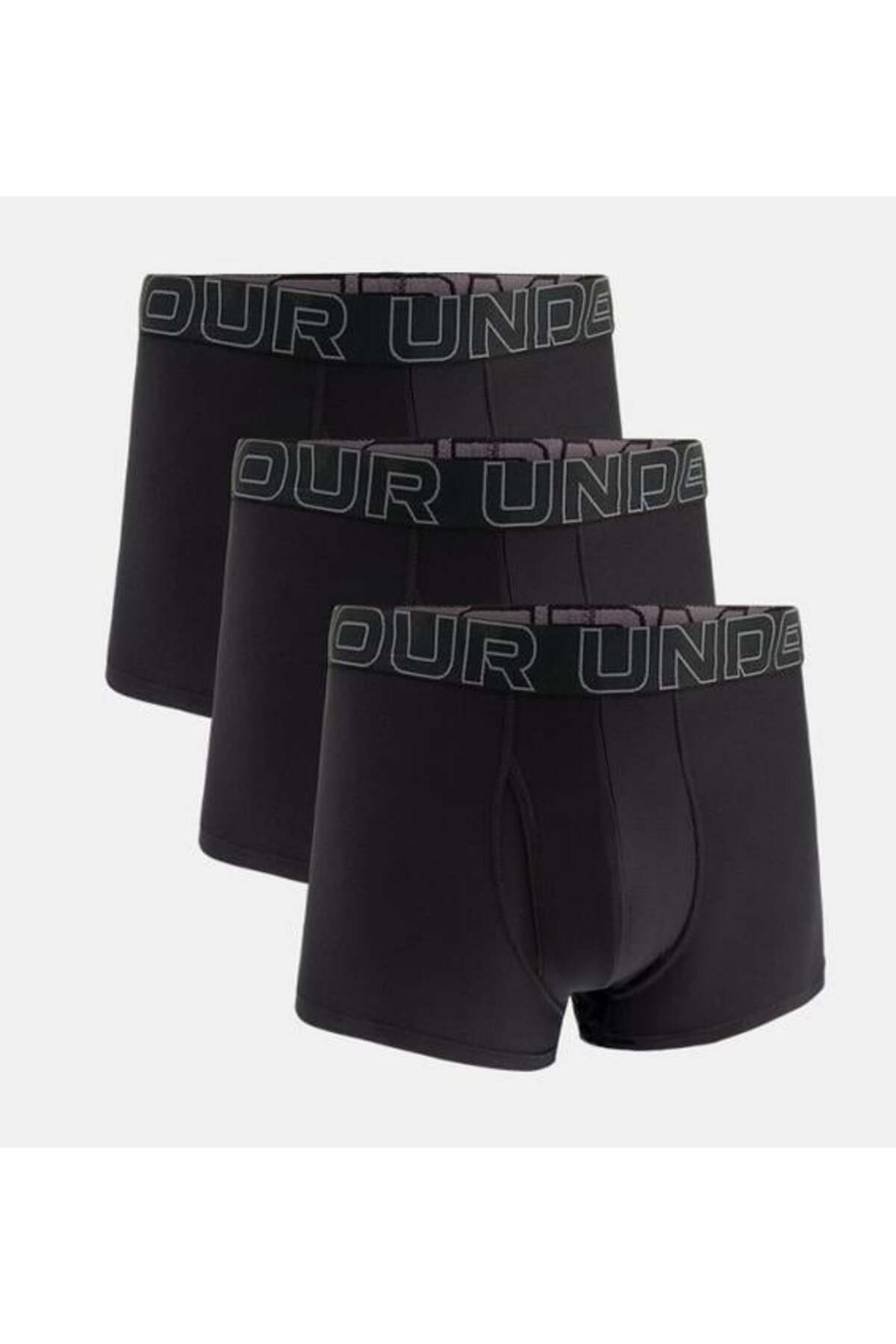 Under Armour Under Armour Boxershorts, 3er Pack Performance Tech Trunks, Stretch, Einfarbig für Herren - M