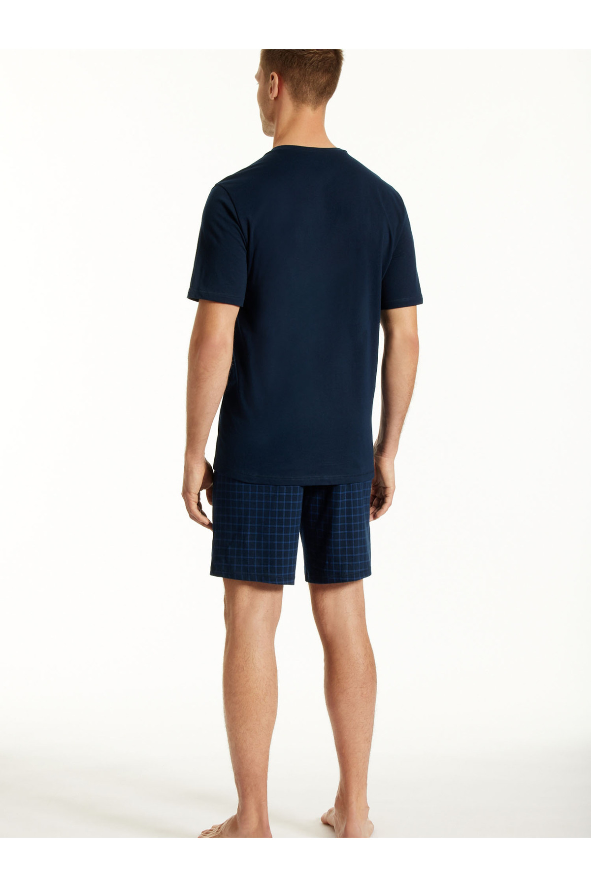 Schiesser Schlafanzug Uncover Schlafanzug Pyjama Schlafmode Bequem für Herren - 54