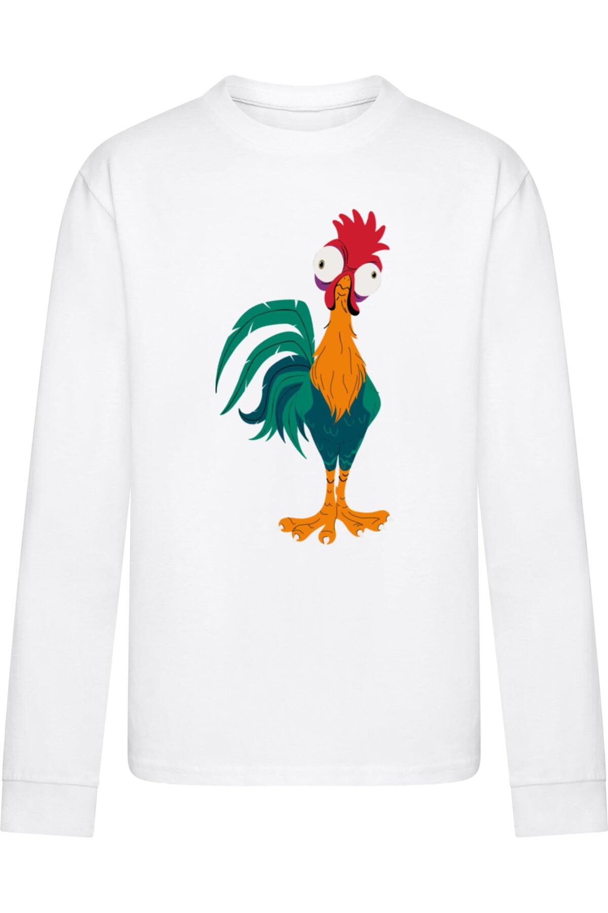 ABSOLUTE CULT Kids Moana Hei Hei Longsleeve für Herren - 116
