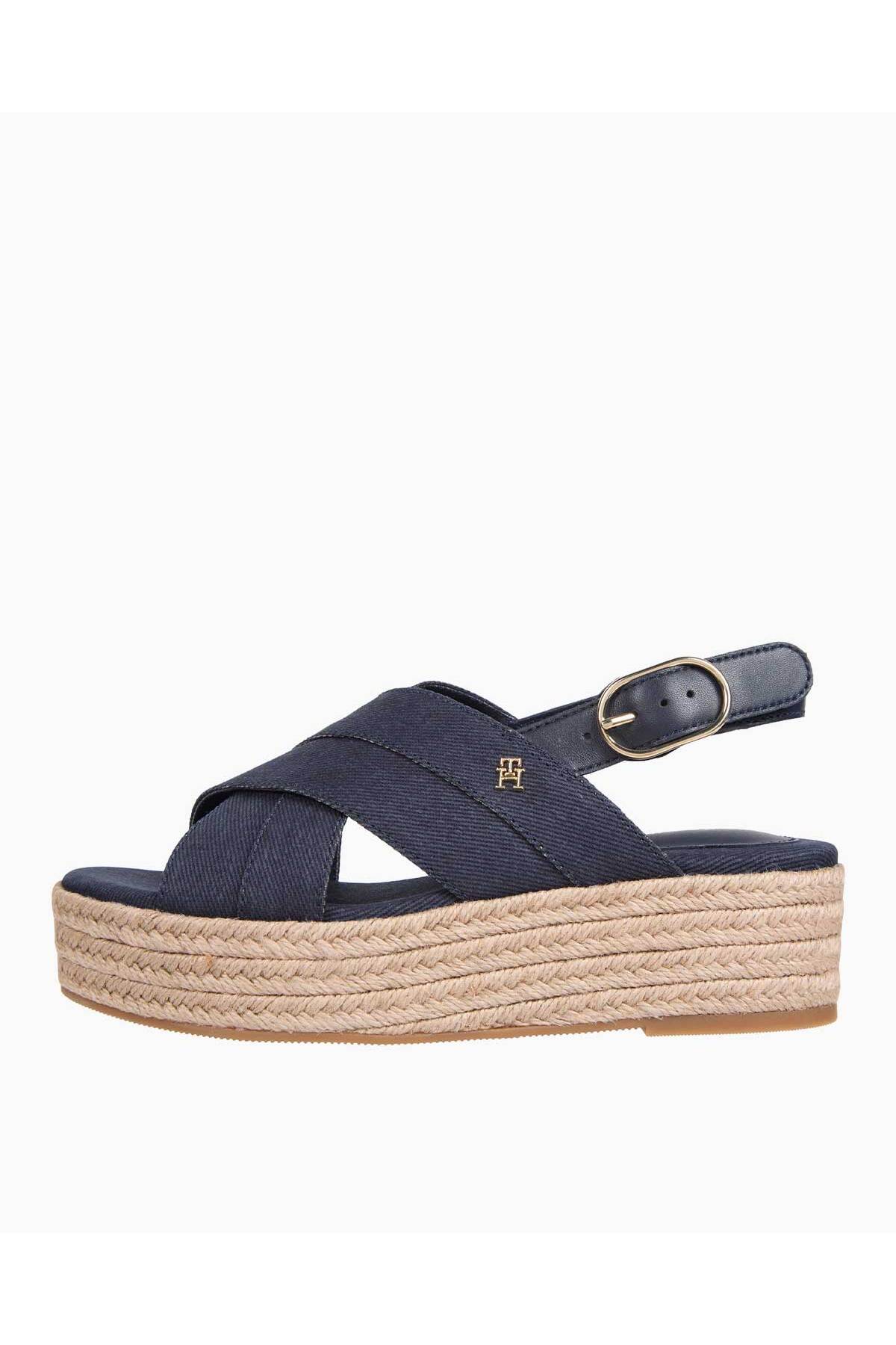 Tommy Hilfiger Tommy Hilfiger Wedge Espadrilles Hausschuhe für Damen - 41