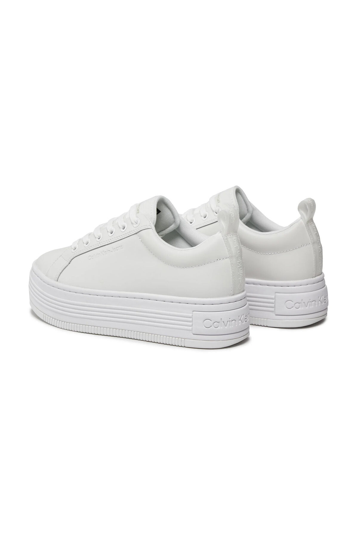 Calvin Klein Sneaker Mit Calvin-klein-logo, Plateau-absatz, Bequeme Sohle, Geeignet Für Den Täglichen Gebrauch, Schwarz-weiß für Damen - 40