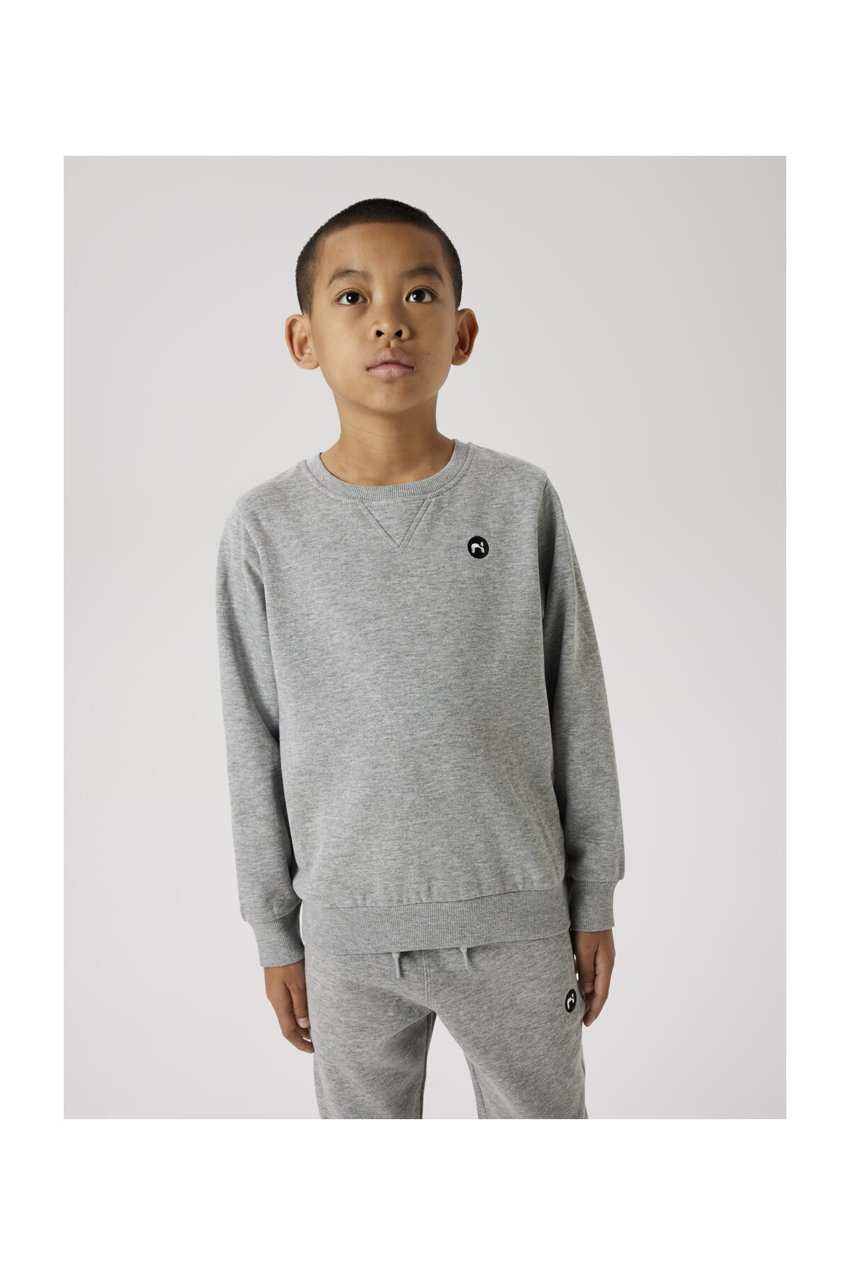 name ıt Komfortables Cvc 60 % Kombed-baumwolle Und 40 % Polyester – Vortex Yarn Grey Melange Command Toolbox für Herren - 158/164