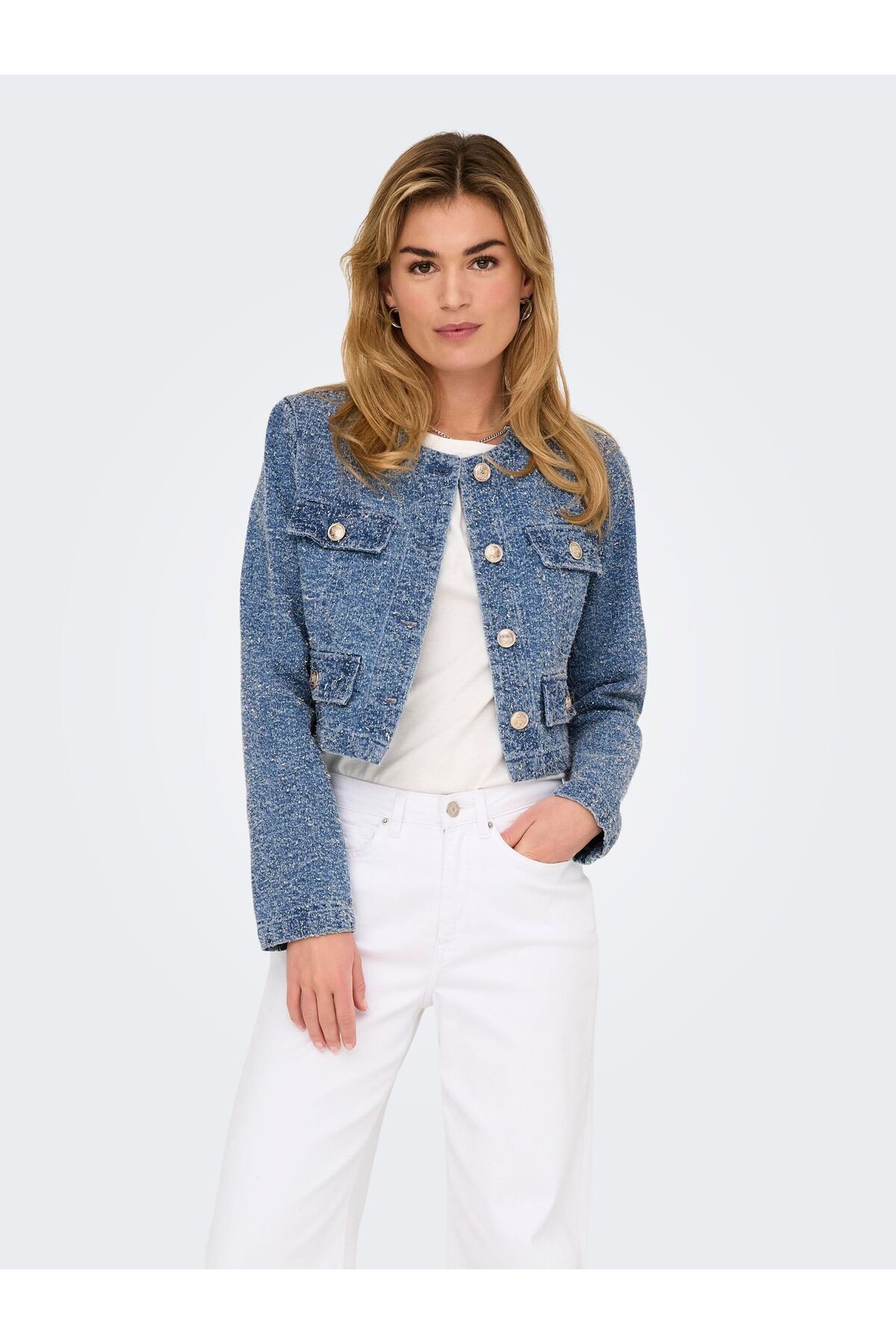 ONLY Jeansjacke Onlamaya Jeansjacke für Damen - S