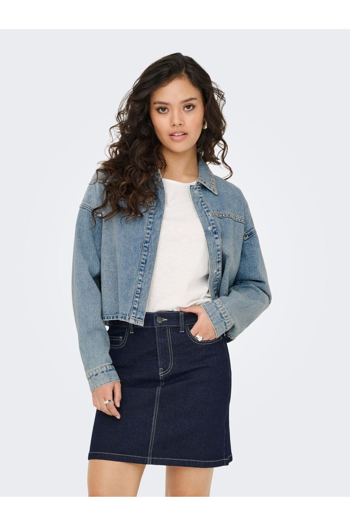 JDY Jeansjacke Jdyaspen Jeansjacke für Damen - XS