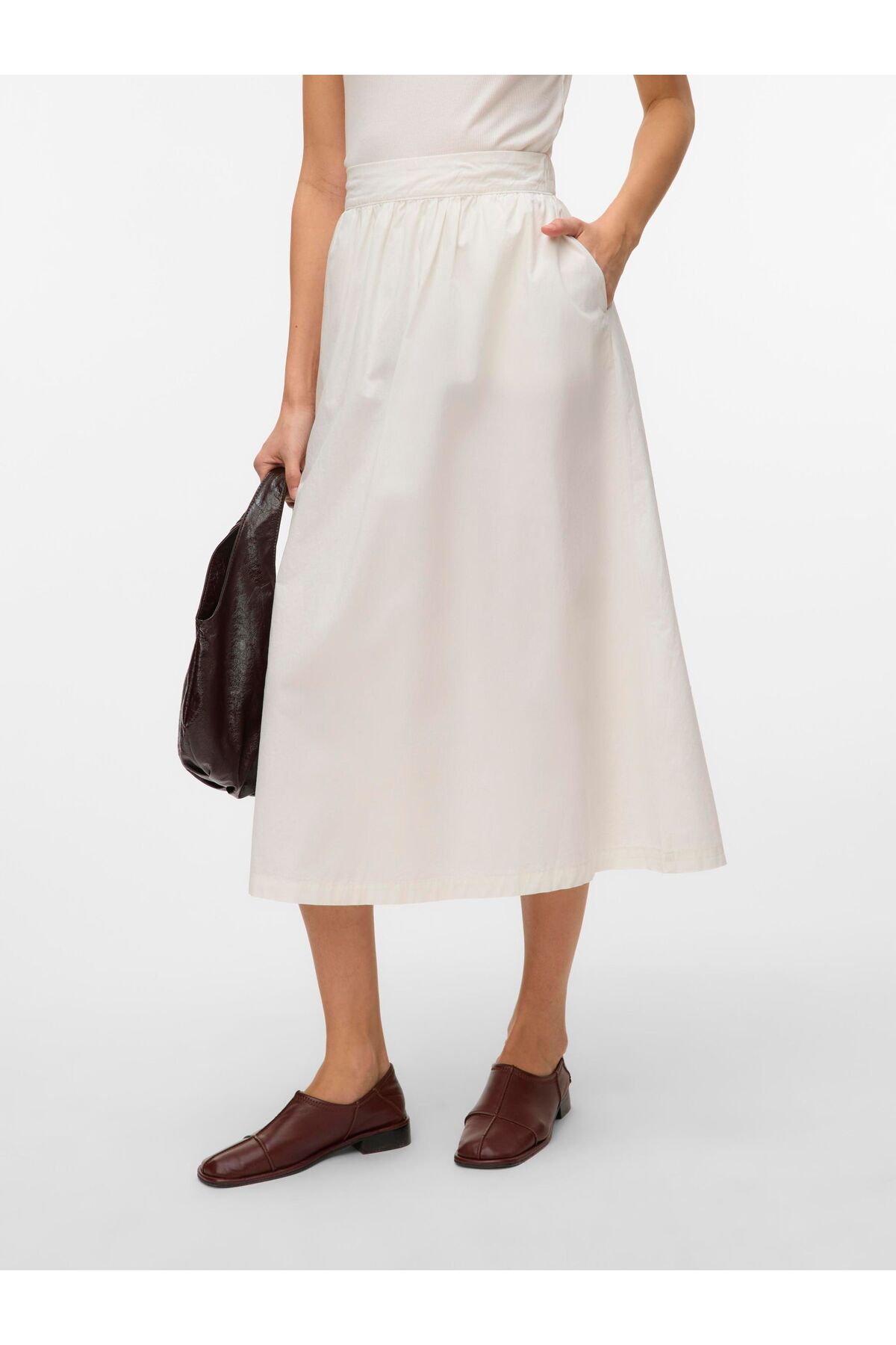 Vero Moda Rock Vmcharlotte Hohe Taille Langer Rock für Damen - M