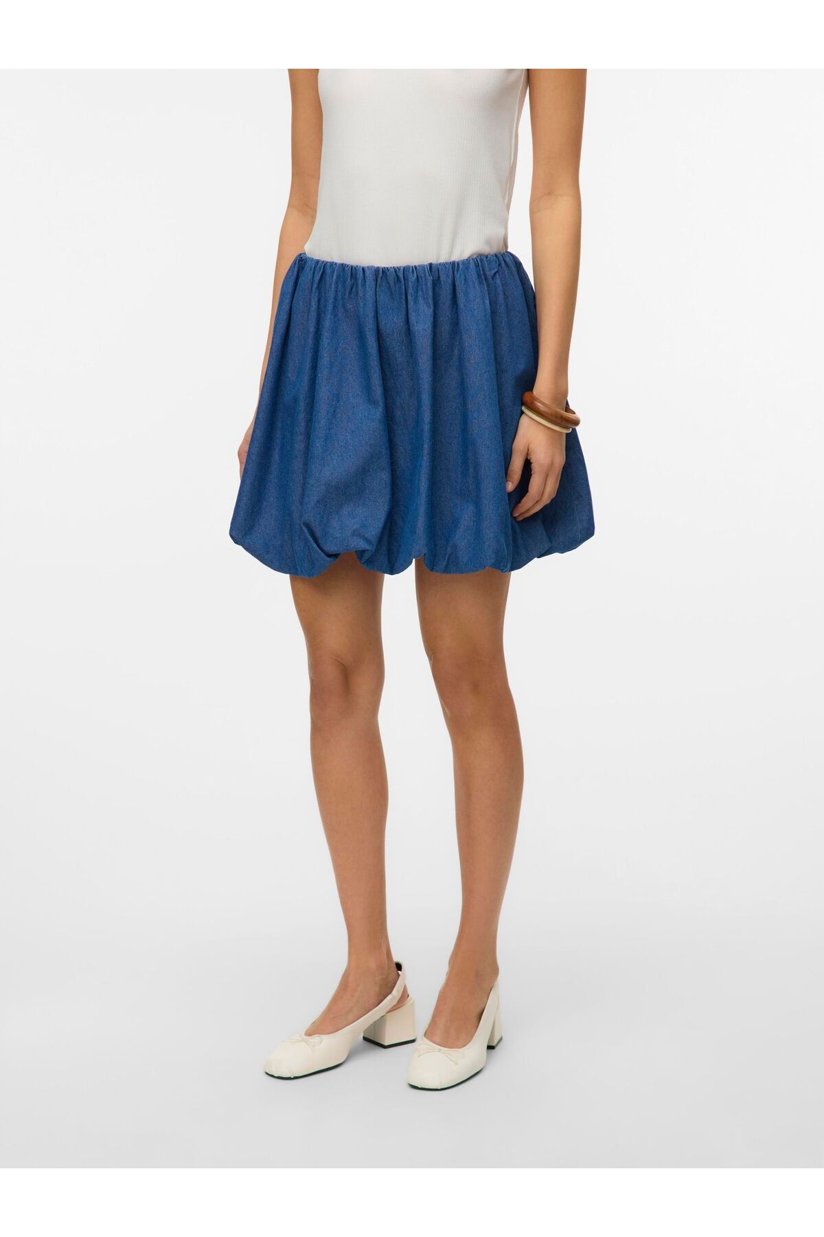 Vero Moda Rock Vmdora Hohe Taille Kurzer Rock für Damen - XL