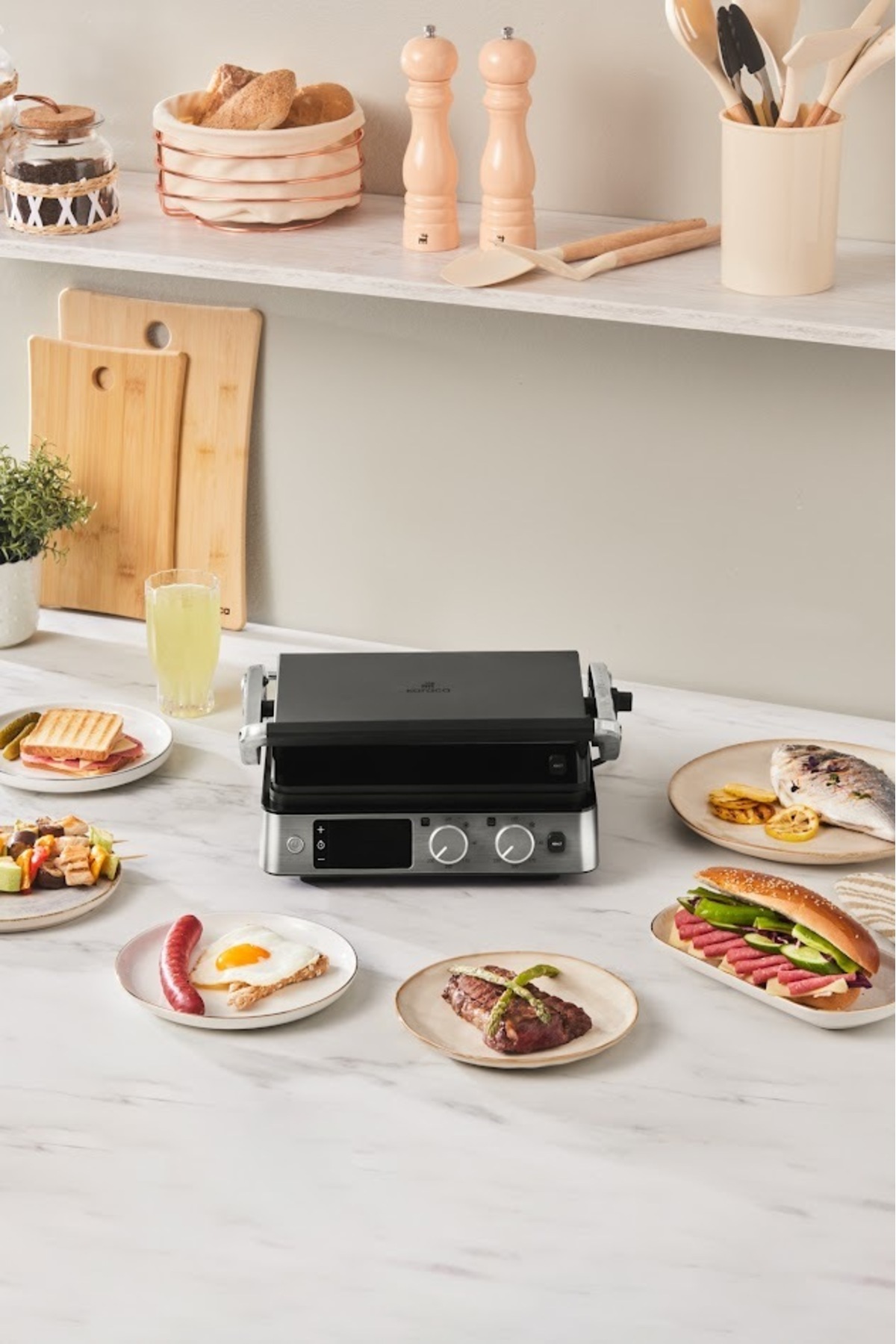 Karaca Compact Steel Sear And Grill Inox 2008 Grill- Und Toaster - One Size