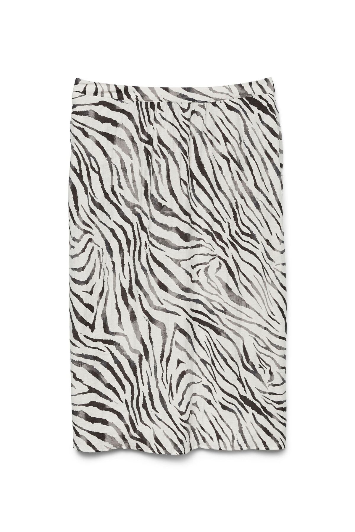 Veromoda Curve Rock Vmcdora Mittlere Taille Langer Rock für Damen - 50