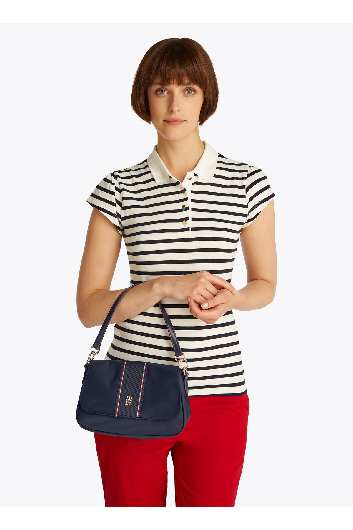 Tommy Hilfiger Tommy Hilfiger Marineblaue Umhängetasche für Damen - One Size