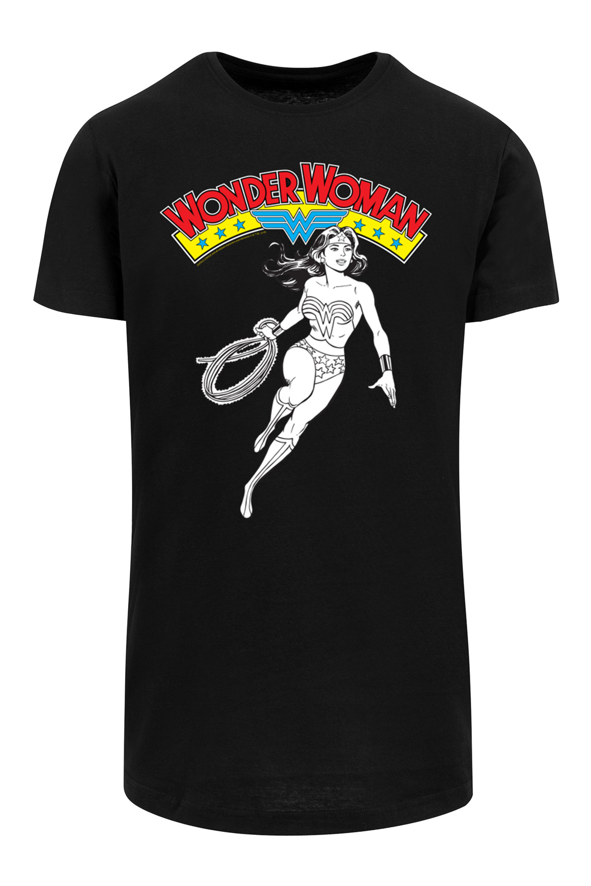 F4NT4STIC Dc Comics Wonder Woman Lasso Mit Geformtem Langem Tee für Herren - M