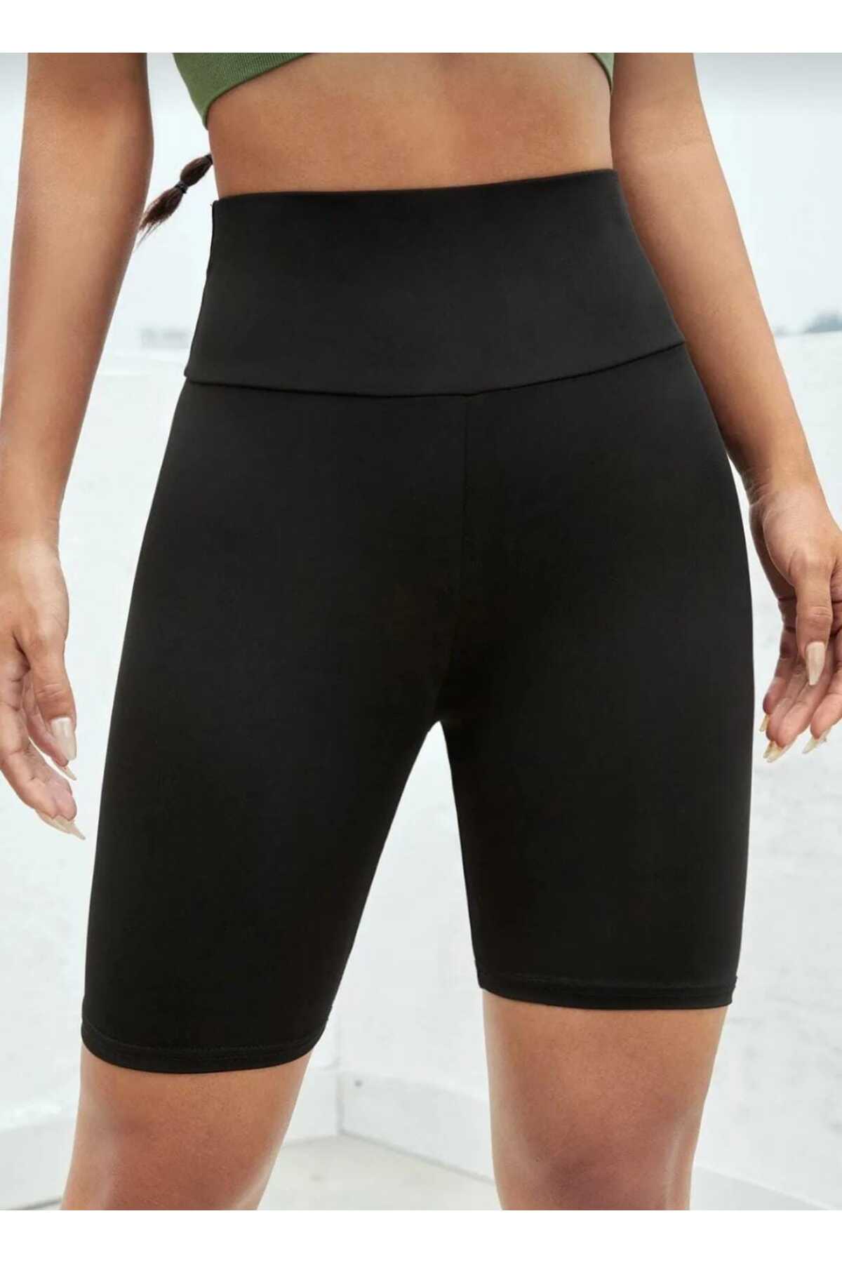 IŞILDA FASHION Bekleidung Biker Fit Leggings für Damen - 36