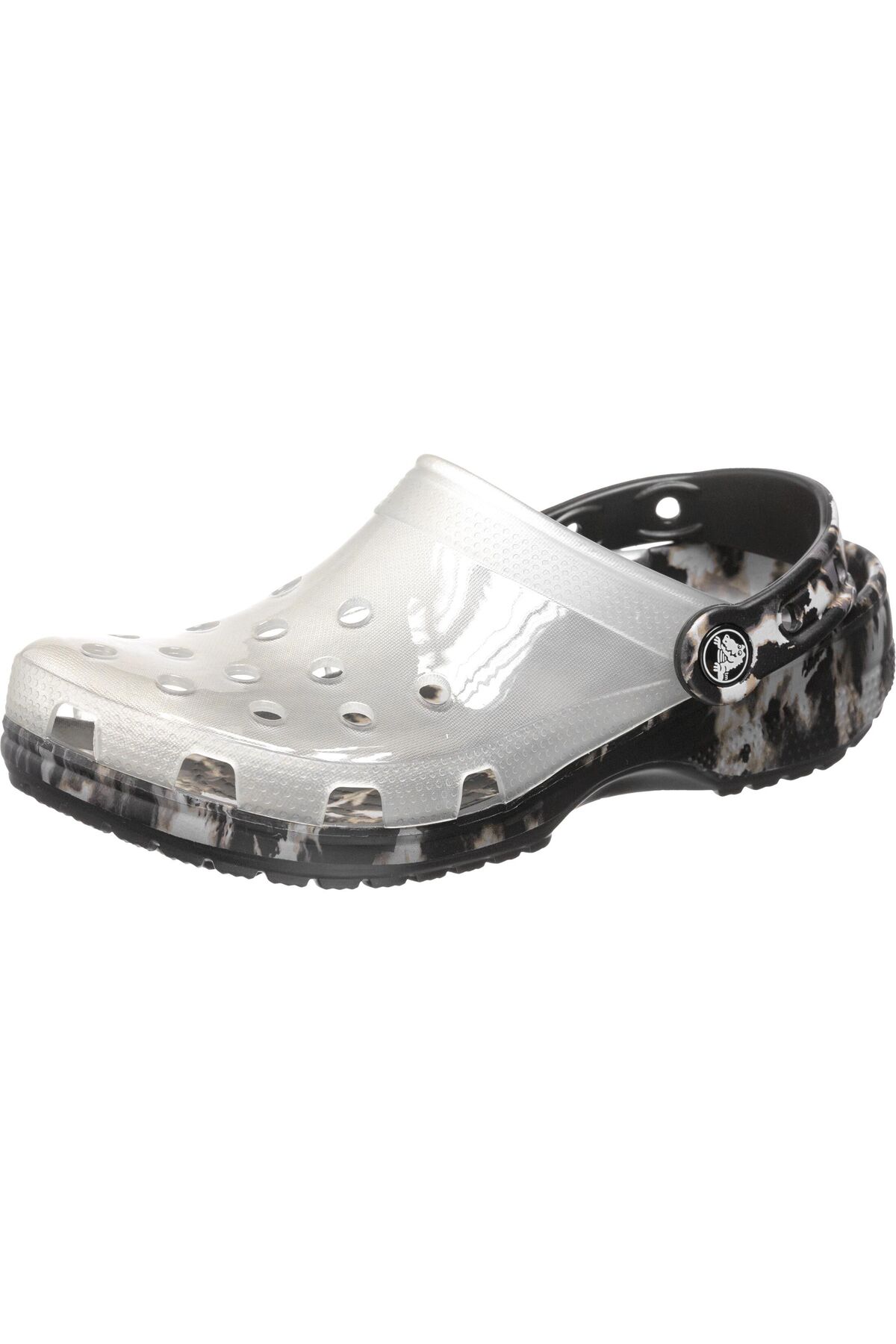 Crocs Unisex Classic Transparent Bleach Sandalen - 36/37