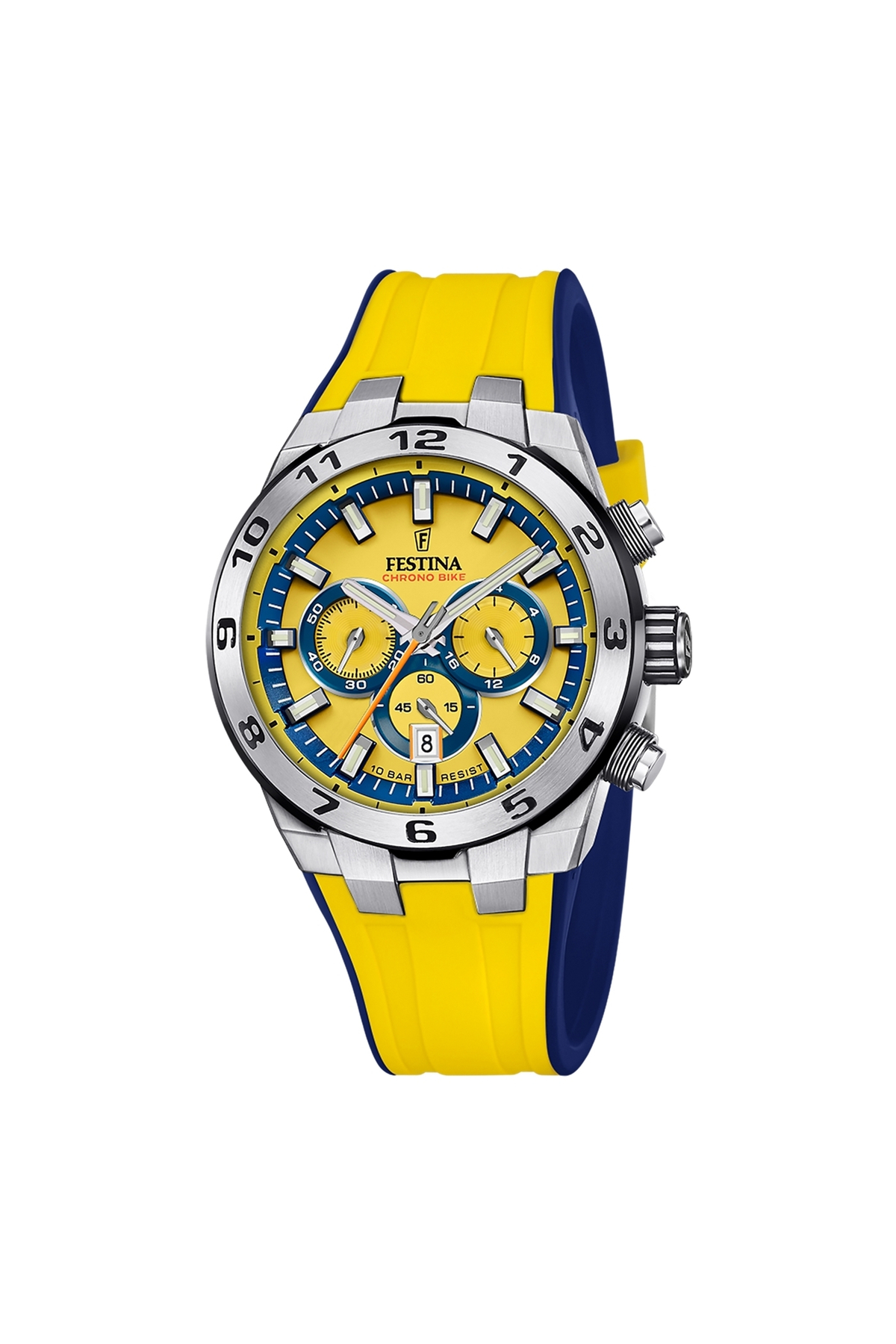 FESTİNA Festina Chrono Bike Uhr Gelb F20671/4 für Herren - One Size