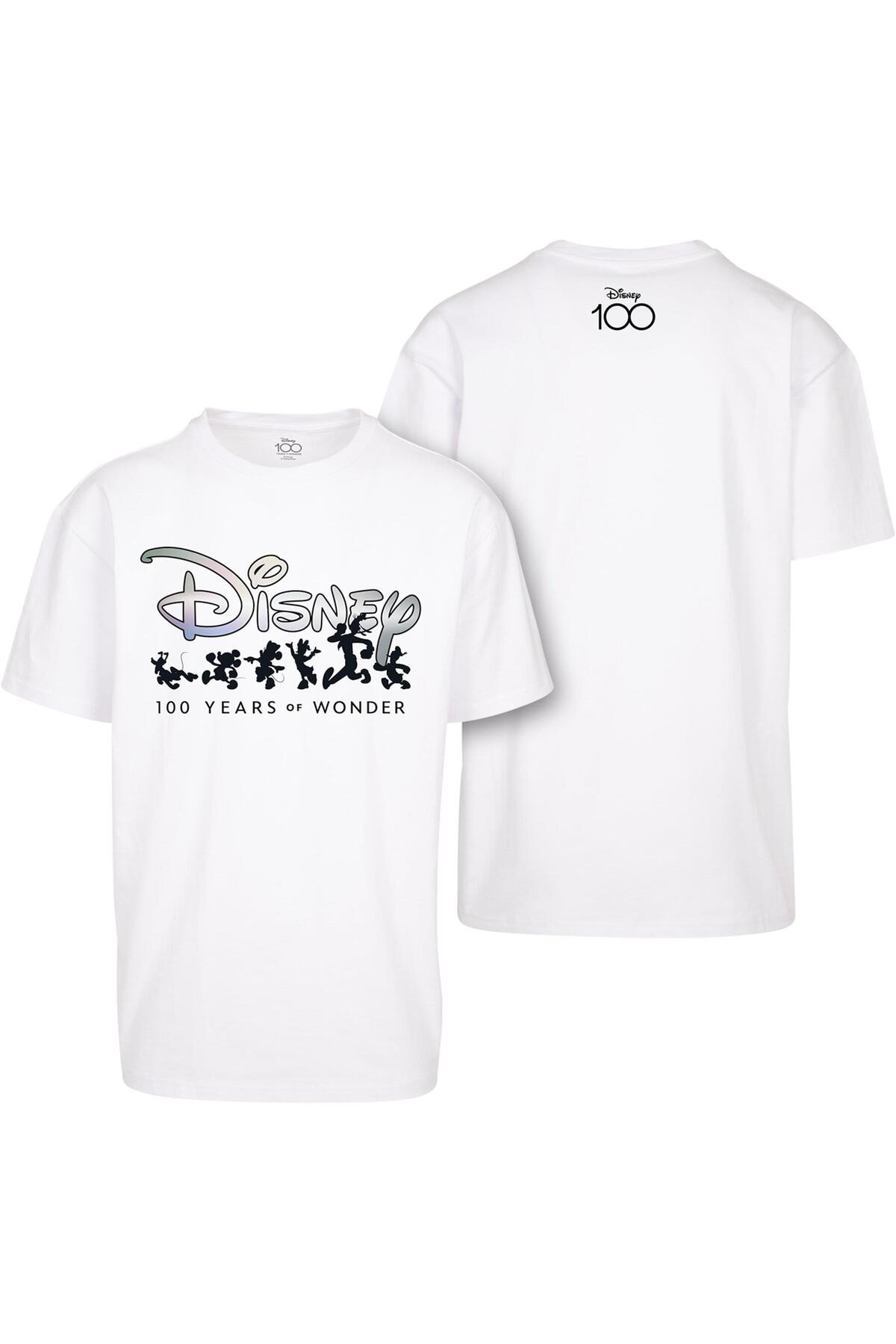 Upscale by Mister Tee Unisex Disney 100 Years Of Wonder Logo Oversize Tee - 4XL