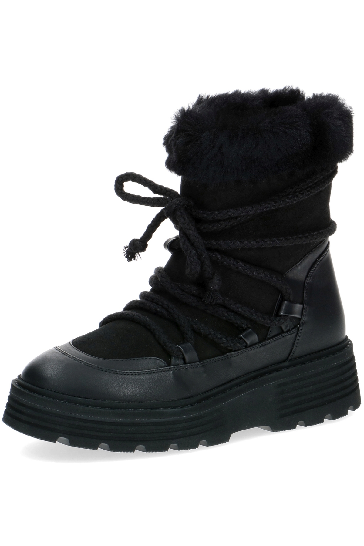 Caprice Stiefel Stiefel Winterschuhe 9-26603-29 Schwarz 019 Black Comb Leder Mit Ca Climo Fb für Damen - 41