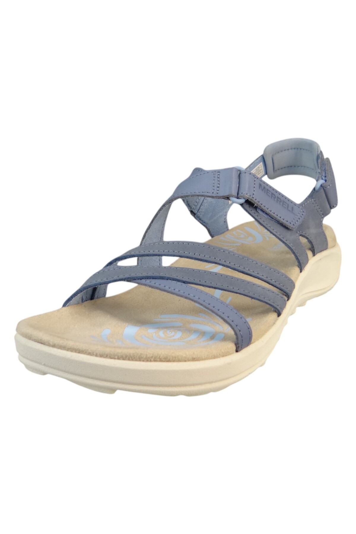 Merrell Trekking-sandalen Sandalen Wanderschuhe Harbor Backstrap J007796 Blau Seaway Leder -ai für Damen - 40
