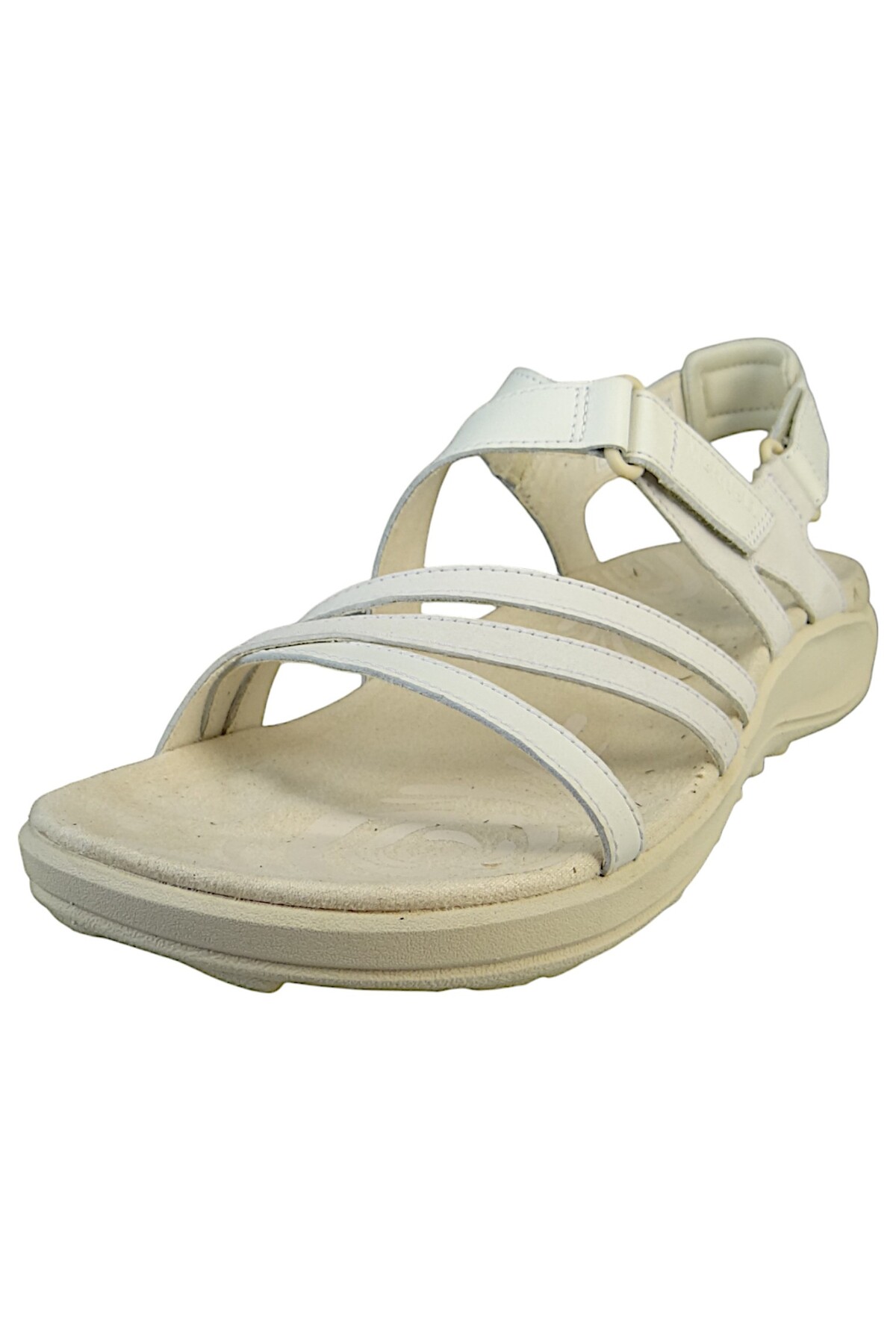Merrell Trekking-sandalen Sandalen Wanderschuhe Harbor Backstrap J008364 Weiß White Leder -air für Damen - 40