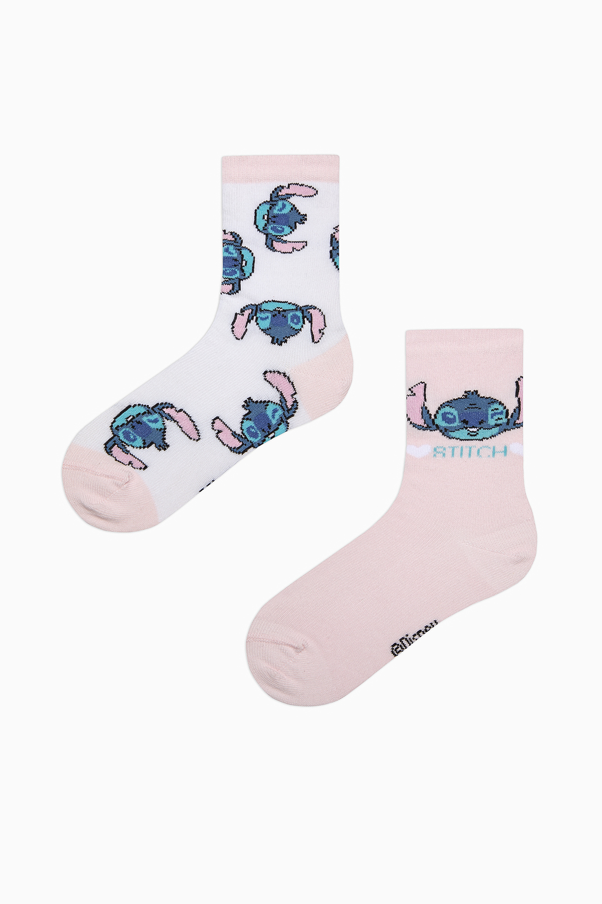Penti Mehrfarbige 2-teilige Stitch-socken Für Mädchen – Stitch-kollektion für Damen - 27-30