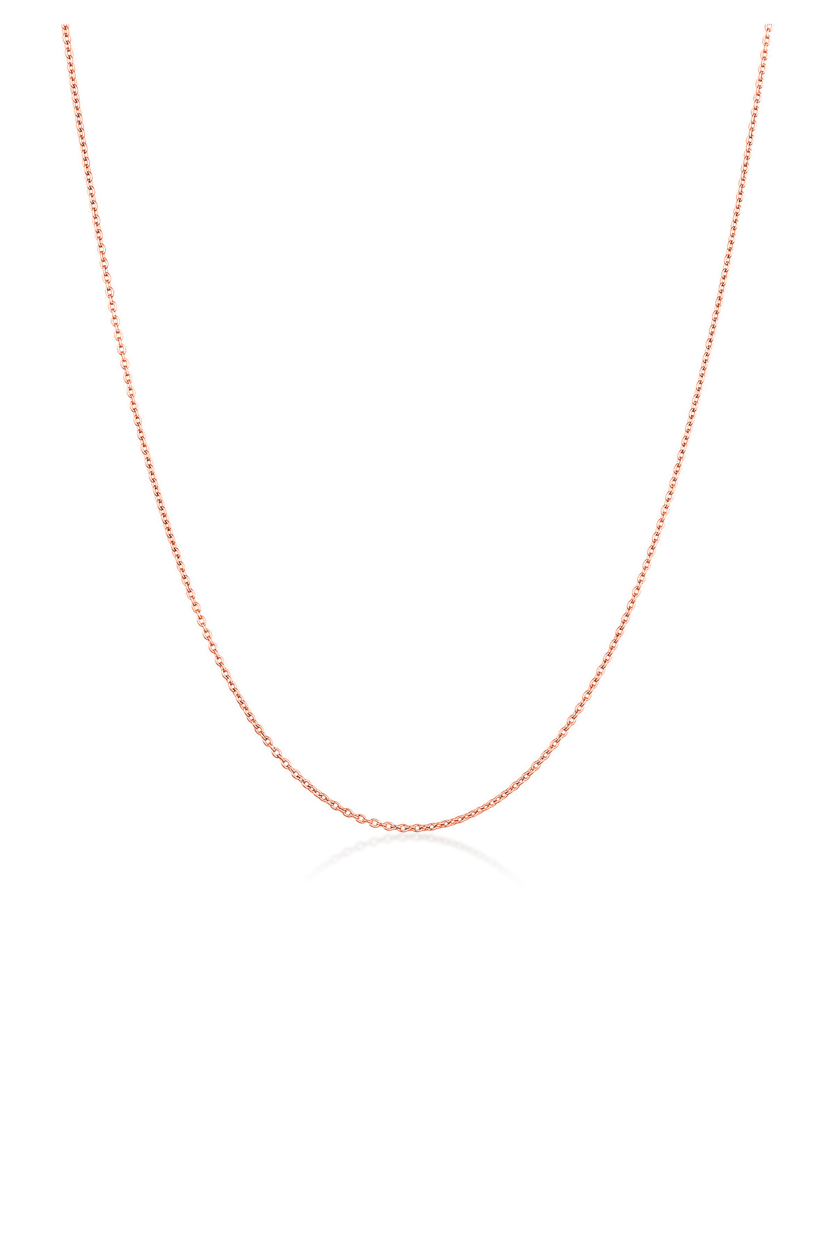 ELLI Halskette Elli Halskette Ankerkette 925 Sterling Silber Minimalismus 45 Cm für Damen - 45 cm