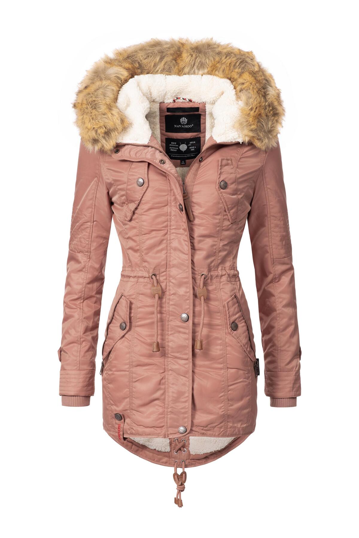 Navahoo Wintermantel La Viva für Damen - 2XL