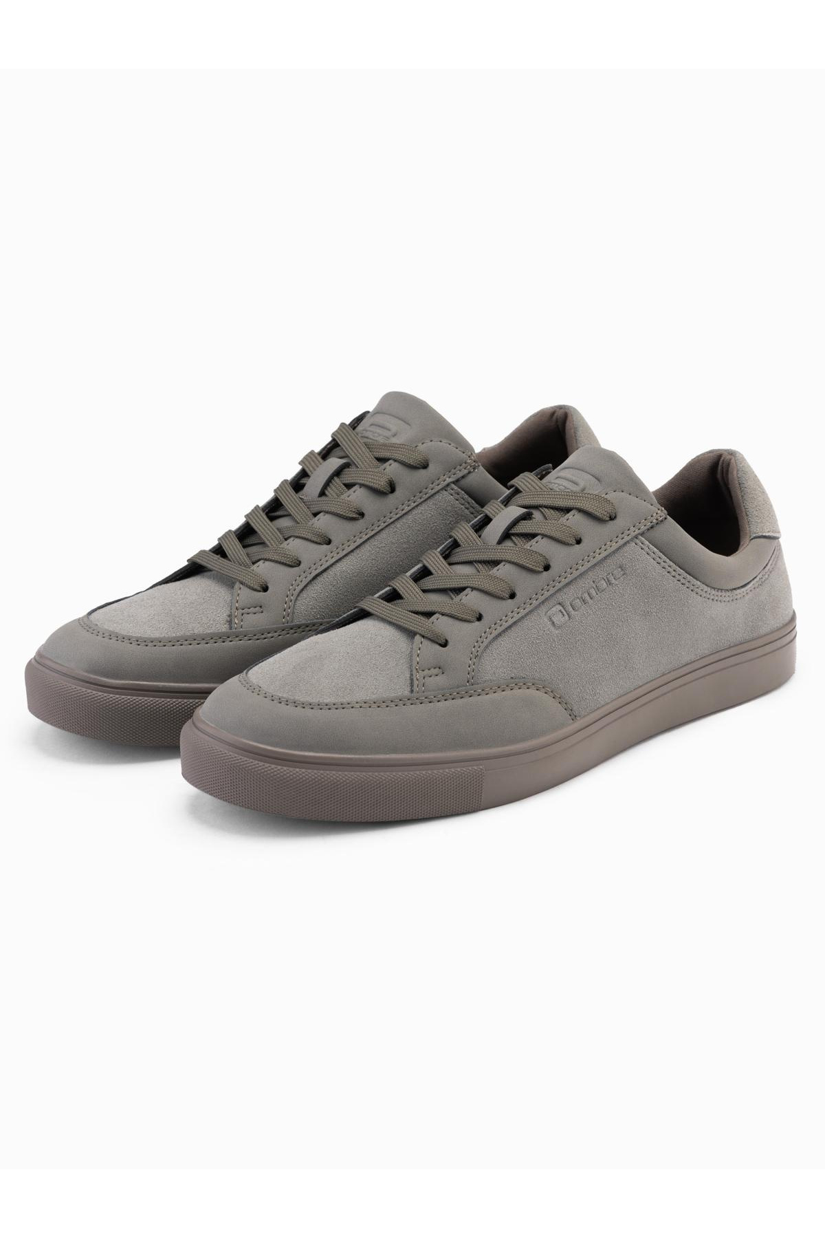 OMBRE Einfarbige Schuhe Im Streetwear-stil Oliv V4 42 für Herren - 43
