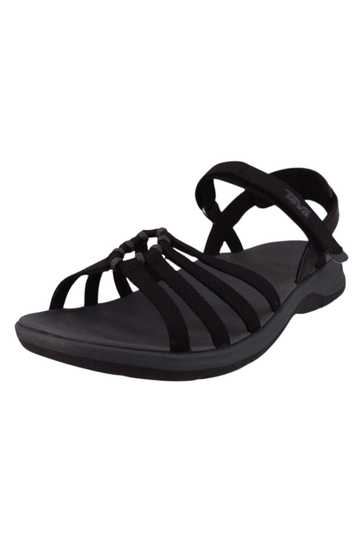 TEVA Trekking Sandalen Sandalen Tirratraveler 1166130 Schwarz Blk Black Polyester Mit Eva für Damen - 37