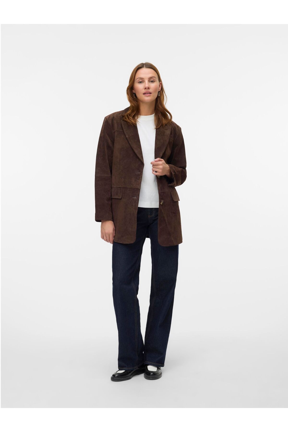 Vero Moda Jacke Vmpernille Suede Jacke für Damen - M