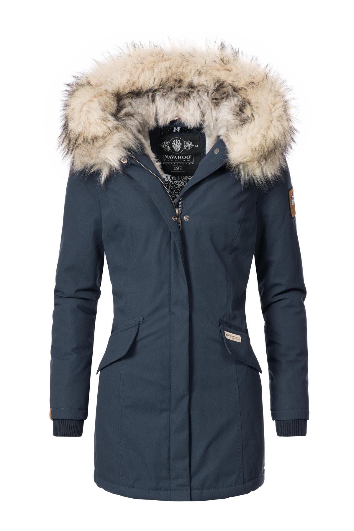 Navahoo Wintermantel Cristal für Damen - XL