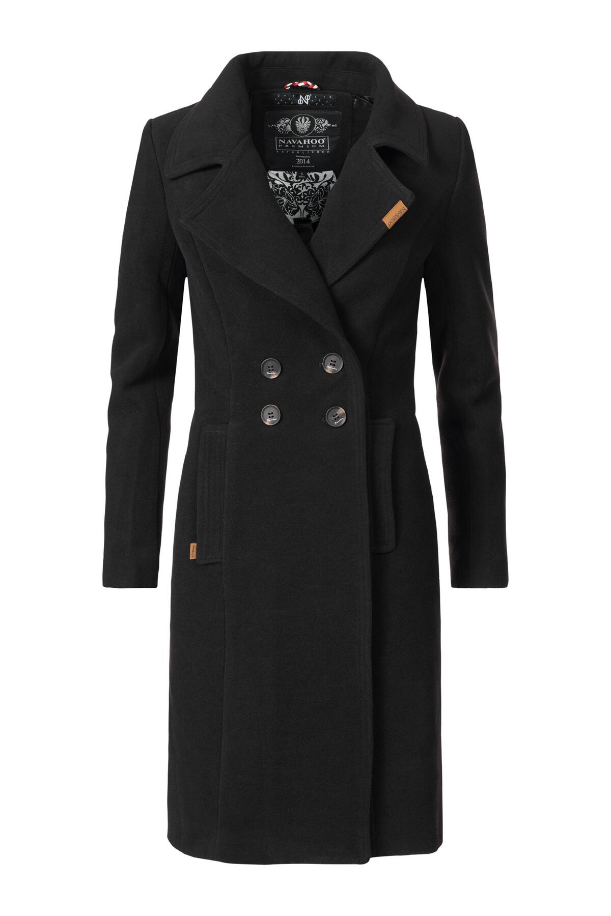 Navahoo Wintermantel Wooly für Damen - 3XL