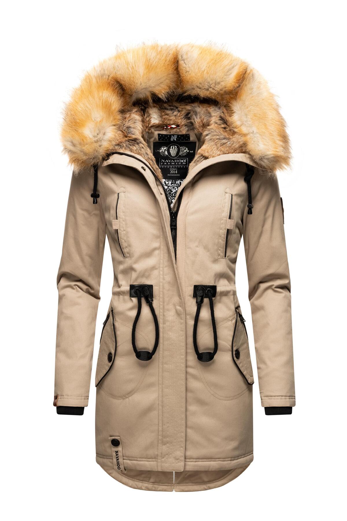 Navahoo Wintermantel Bombii für Damen - L