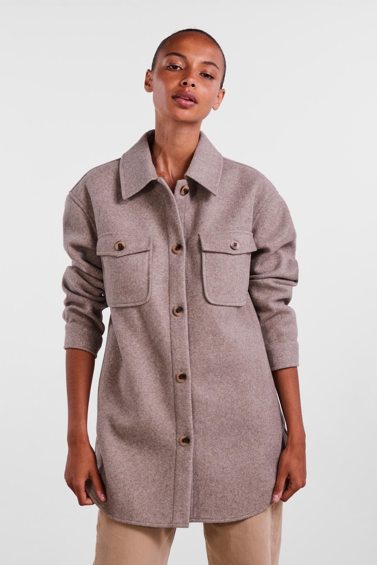 PIECES Übergrößen Shirt /mädchen für Damen - M