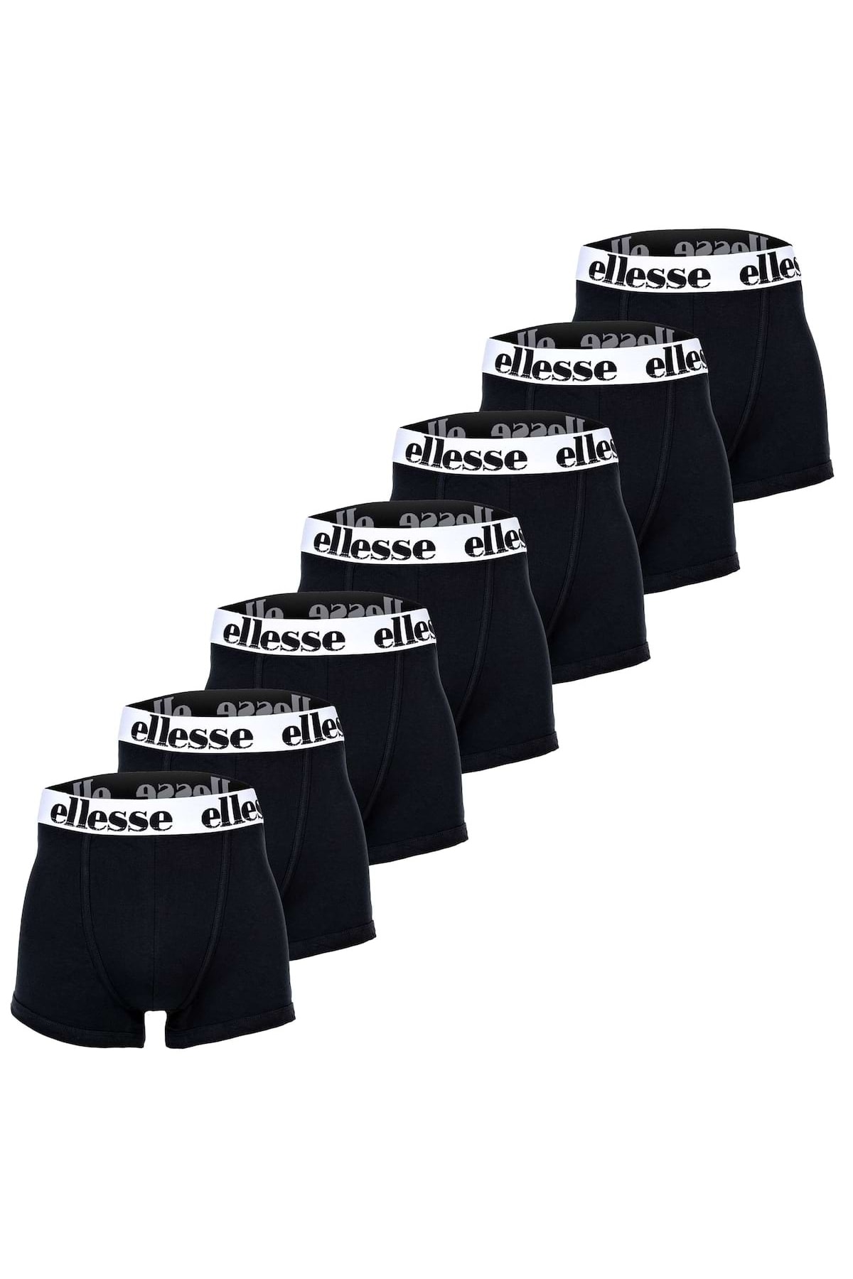 Ellesse Boxershorts, 7er Pack Yema 7 Pack Boxershorts, Logo, Baumwollstretch für Herren - XL