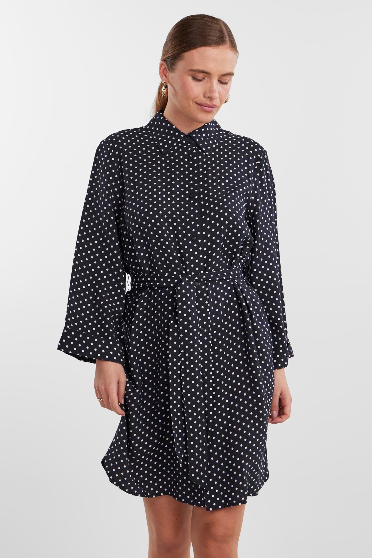 YAS. Kurze Kleider Schwarz für Damen - S