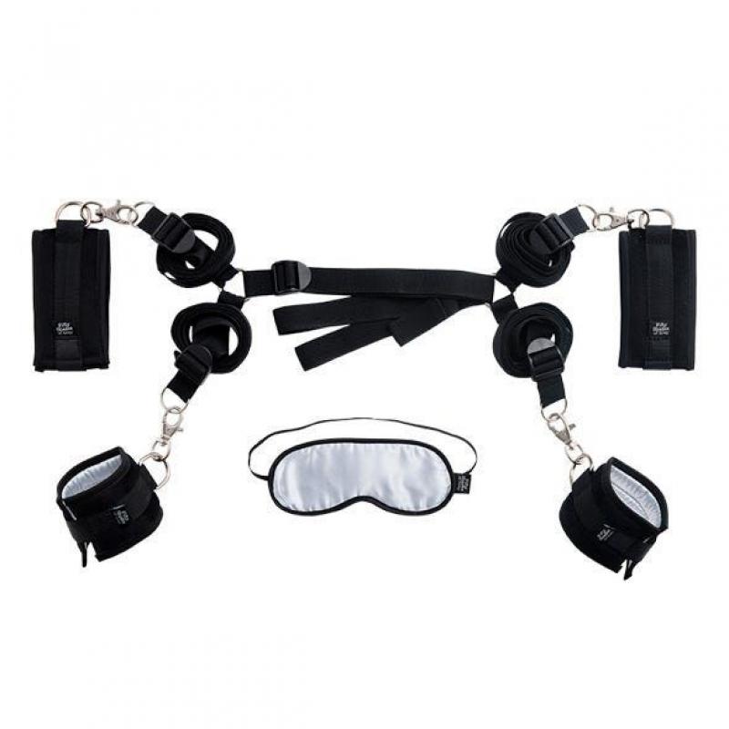 Fifty Shades of Grey »Hard Limits« Unterbett-Bondageset