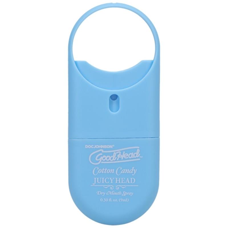 Doc Johnson - GoodHead Juicy Head Dry Mouth Spray ToGo - Zuckerwatte - 9 ml
