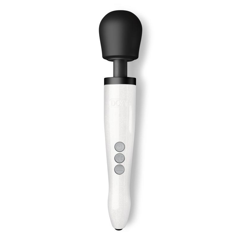 Doxy - Die Cast R Wiederaufladbarer Wandmassager Stardust - Weiß