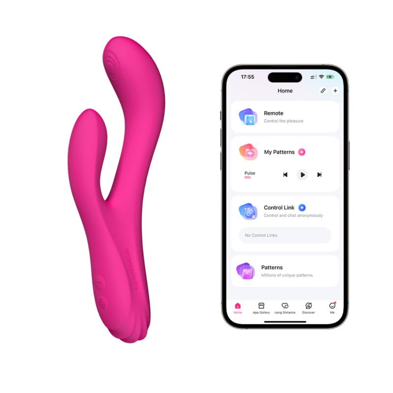 Lovense - Osci 3 Erwärmender & Vibrierender G-Punkt Vibrator - Rosa