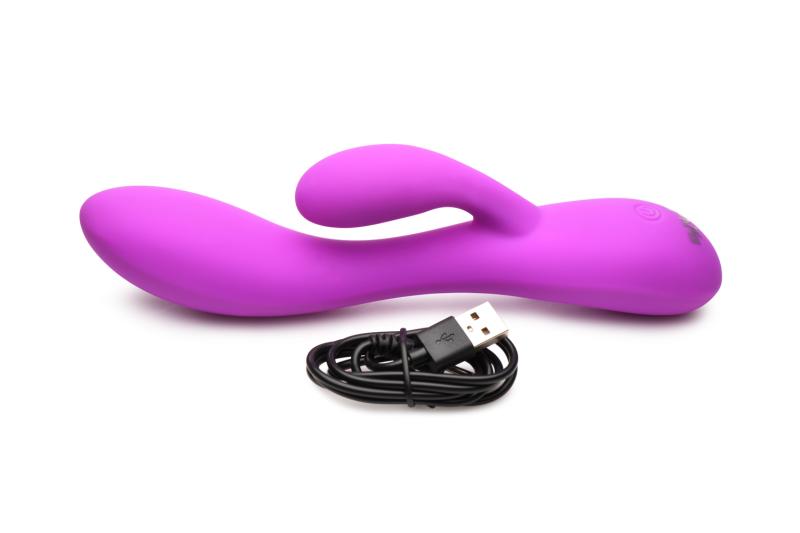 BANG! - Flexibler Rabbit Vibrator Doppelte Stimulation - Lila