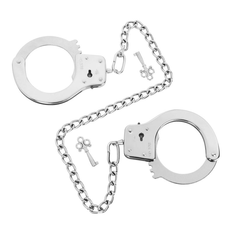Bedroom Fantasies - Metall Handschellen - Silber