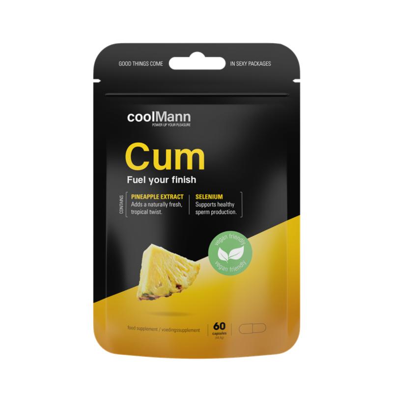 CoolMann - Cum Nahrungsergänzung - Ananas 60 pcs
