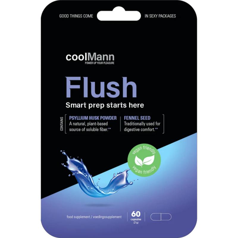 CoolMann - Flush Nahrungsergänzung - Faserkomplex 60 pcs