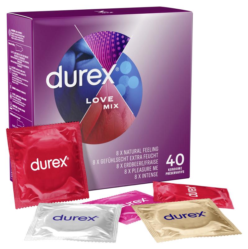 Durex Love Mix - 40 Kondome